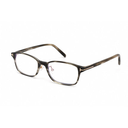 Tom Ford Men's Eyeglasses - Black/Other Rectangular Plastic Frame | FT5647-D-B 005 ,