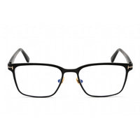 Tom Ford Men's Eyeglasses - Clear Lens Matte Black Metal Square Frame | FT5733-B 002 ,