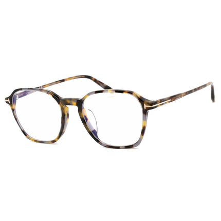 Tom Ford Men's Eyeglasses - Coloured Havana Full-Rim Plastic Frame | FT5804-F-B 055 ,