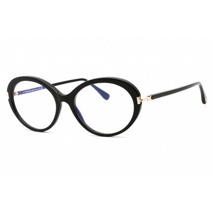 Tom Ford Men's Eyeglasses - Full Rim Shiny Black Rectangular Frame | FT5675-B 001 ,
