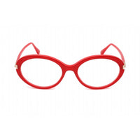 Tom Ford Men's Eyeglasses - Full Rim Shiny Red Plastic Oval Frame | FT5675-B 066 ,