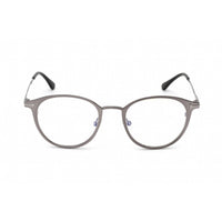 Tom Ford Men's Eyeglasses - Matte Anthracite Round Full-Rim Frame | FT5528-B 009 ,