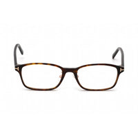 Tom Ford Men's Eyeglasses - Rectangular Dark Havana Plastic Frame | FT5647-D-B 052 ,