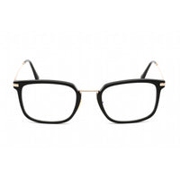 Tom Ford Men's Eyeglasses - Rectangular Shiny Black Plastic Frame | FT5747-D-B 001 ,