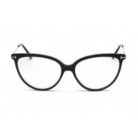 Tom Ford Men's Eyeglasses - Shiny Black Cat Eye Plastic Full-Rim Frame | FT5688-B 001 ,