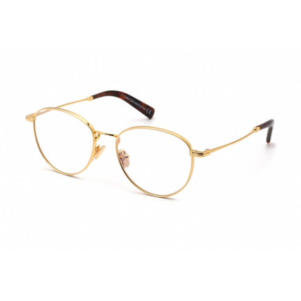 Tom Ford Men's Eyeglasses - Shiny Deep Gold Oval Metal Full-Rim Frame | FT5749-B 030 ,