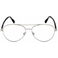 Tom Ford Men's Eyeglasses - Shiny Palladium Aviator Full-Rim Frame | FT5684-B 016 ,