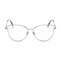 Tom Ford Men's Eyeglasses - Shiny Palladium Cat Eye Full-Rim Frame | FT5667-B 016 ,