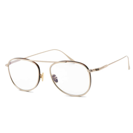 Tom Ford Men's Eyeglasses - Shiny Rose Gold Navigator Full-Rim Frame | FT5691-B 028 ,