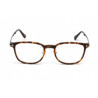 Tom Ford Men's Eyeglasses - Shiny Vintage Havana Plastic Square Frame | FT5594-D-B 056 ,