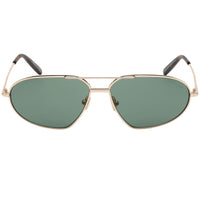 Tom Ford Men's Sunglasses - Bradford Green Lens Shiny Rose Gold Frame | FT0771 6128N ,