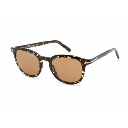 Tom Ford Men's Sunglasses - Dark Havana Plastic Frame Brown Lens | FT0816 PAX 52E ,