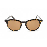 Tom Ford Men's Sunglasses - Dark Havana Plastic Frame Brown Lens | FT0816 PAX 52E ,