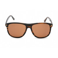 Tom Ford Men's Sunglasses - Full Rim Dark Brown Plastic Pilot Shape Frame | FT0905 50E ,