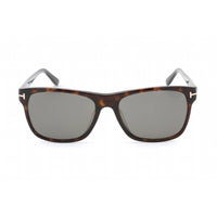 Tom Ford Men's Sunglasses - Full Rim Dark Havana Plastic Rectangular | FT0698-F 52D ,