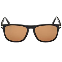 Tom Ford Men's Sunglasses - Gerard-02 Black Acetate Brown Lens Frame | FT0930 01E ,