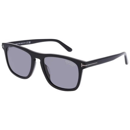 Tom Ford Men's Sunglasses - Gerard-02 Grey Smoke Polarized Lens Black | FT0930-N 01D ,