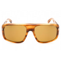 Tom Ford Men's Sunglasses - Havana/Other Rectangular Frame Brown Lens | FT0754 56E ,