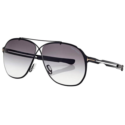 Tom Ford Men's Sunglasses - Orson Grey Lens Black Metal Full Rim Frame | FT08296101B ,