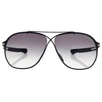 Tom Ford Men's Sunglasses - Orson Grey Lens Black Metal Full Rim Frame | FT08296101B ,