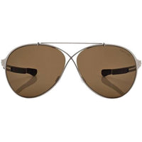 Tom Ford Men's Sunglasses - Rocco Light Ruthenium and Matte Black Frame | FT08286214J ,