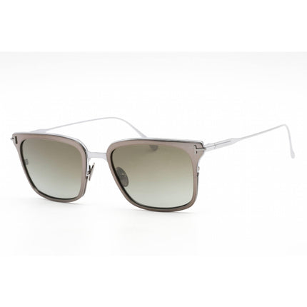 Tom Ford Men's Sunglasses - Shiny Dark Ruthenium Metal Rectangular Frame | FT0831 12Q ,