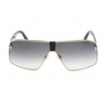 Tom Ford Men's Sunglasses - Shiny Rose Gold Frame Gradient Smoke Lens | FT0911 28B ,