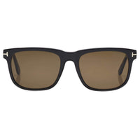 Tom Ford Men's Sunglasses - Stephenson Shiny Black Frame Brown Lenses | FT0775-D5801H ,