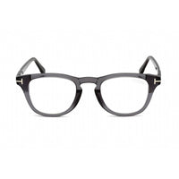 Tom Ford Unisex Eyeglasses - Clear Lens Grey Plastic Square Shape Frame | FT5660-B 020 ,