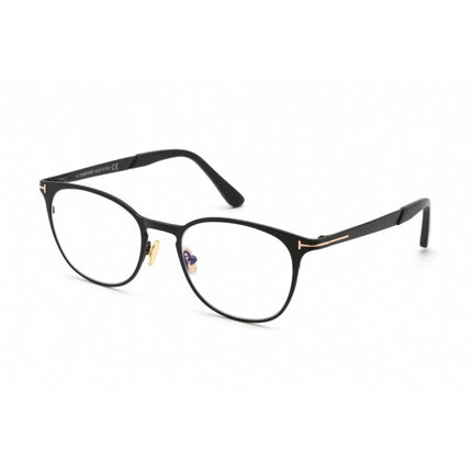 Tom Ford Unisex Eyeglasses - Clear Lens Matte Black Metal Square Frame | FT5732-B 002 ,