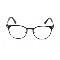 Tom Ford Unisex Eyeglasses - Clear Lens Matte Black Metal Square Frame | FT5732-B 002 ,