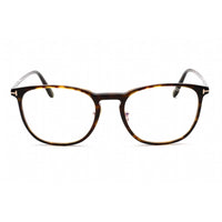 Tom Ford Unisex Eyeglasses - Full Rim Dark Havana Metal Round Frame | FT5700-B 052 ,