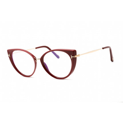 Tom Ford Unisex Eyeglasses - Full Rim Pink/Other Plastic Cat Eye Frame | FT5815-B 074 ,