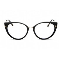 Tom Ford Unisex Eyeglasses - Full Rim Shiny Black Plastic Cat Eye Frame | FT5815-B 001 ,