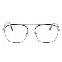 Tom Ford Unisex Eyeglasses - Full Rim Shiny Dark Gunmetal Metal Frame | FT5830-B 008 ,