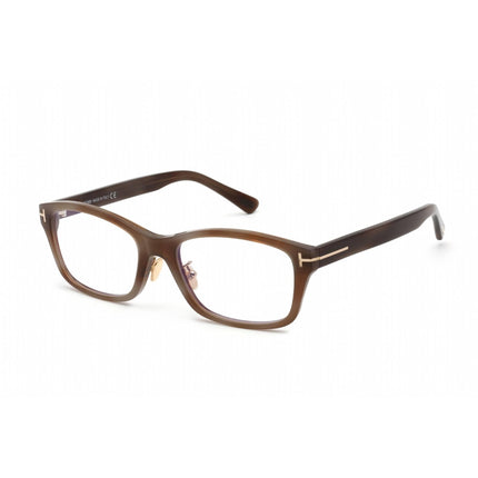 Tom Ford Unisex Eyeglasses - Havana/Other Plastic Rectangular Frame | FT5724-D-B 056 ,