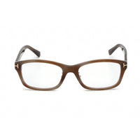 Tom Ford Unisex Eyeglasses - Havana/Other Plastic Rectangular Frame | FT5724-D-B 056 ,