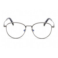 Tom Ford Unisex Eyeglasses - Shiny Dark Ruthenium Metal Round Frame | FT5749-B 012 ,