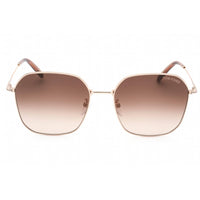 Tom Ford Unisex Sunglasses - Shiny Rose Gold Metal Square Shape Frame | FT0887-K 28F ,