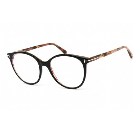 Tom Ford Women's Eyeglasses - Black/Other Cat Eye Full-Rim Frame | FT5742-B 005 ,