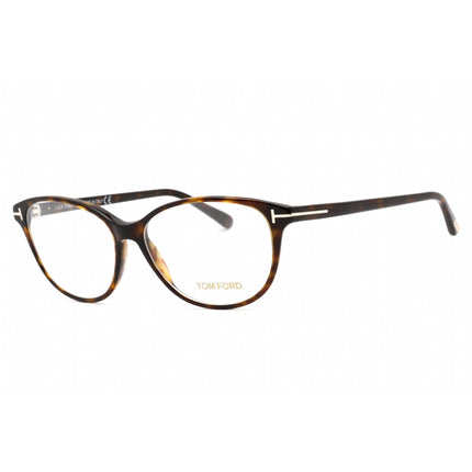 Tom Ford Women's Eyeglasses - Clear Lens Full Rim Dark Havana Frame | FT5421 052 ,