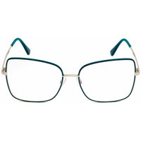 Tom Ford Women's Eyeglasses - Dark Green Metal Butterfly Full-Rim Frame | FT5613-B 098 ,