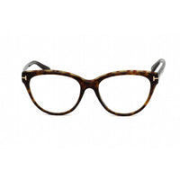 Tom Ford Women's Eyeglasses - Dark Havana Plastic Cat Eye Shape Frame | FT5618-B 052 ,