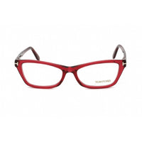 Tom Ford Women's Eyeglasses - Full Rim Cat Eye Shape Red Acetate Frame | FT5265 068 ,