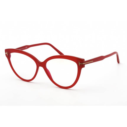 Tom Ford Women's Eyeglasses - Fuxia/Other Plastic Cat Eye Shape Frame | FT5763-B 077 ,