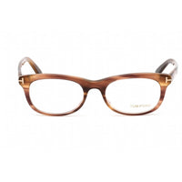 Tom Ford Women's Eyeglasses - Light Brown/Other Acetate Rectangular Frame | FT5232 047 ,