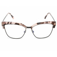 Tom Ford Women's Eyeglasses - Pink Vintage Havana Metal/Plastic Frame | FT5547-B 055 ,