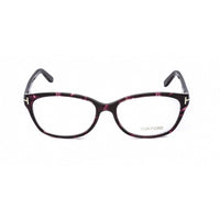 Tom Ford Women's Eyeglasses - Purple Tortoise Acetate Rectangular Frame | FT5142 083 ,