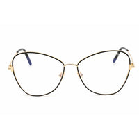 Tom Ford Women's Eyeglasses - Shiny Black Butterfly Full-Rim Frame | FT5738-B 001 ,