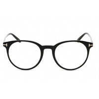 Tom Ford Women's Eyeglasses - Shiny Black Plastic Round Shape Frame | FT5695-F-B 001 ,